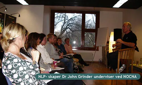 NLP-skaper Dr. John Grinder underviser ved NOCNA.
